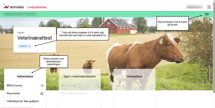 veterinærens produsentforside